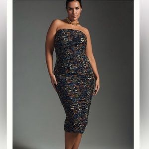 [XL] Anthropologie NWT Let Me Be Ruched
Strapless - Cruise / vacation